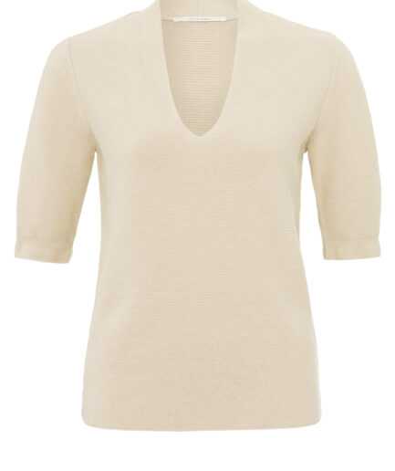 Sweatshirt mit V-Ausschnitt
