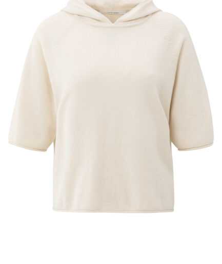 Kapuzenpullover mit kurzen Ärmeln