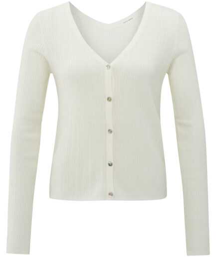 Strick-Cardigan mit V-Ausschnitt