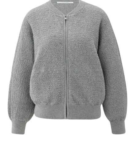 Gestrickte Bomberjacke