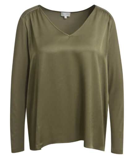 Blusenshirt Materialmix